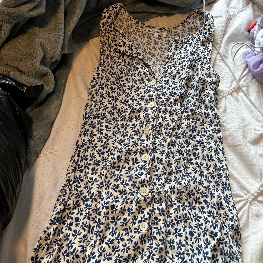 Reformation Rilynn Dress in Bombay